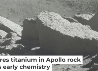 The Camelot crater in the Moon’s Taurus-Littrow Valley is where the sample containing trivalent titanium was found. NASA/Apollo 17: AS17-145-22159